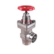 Запорный клапан SVA-S SS 20 D ANG H-WHEEL