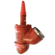 Вентиль запорный SVA-S 100 D STR CAP